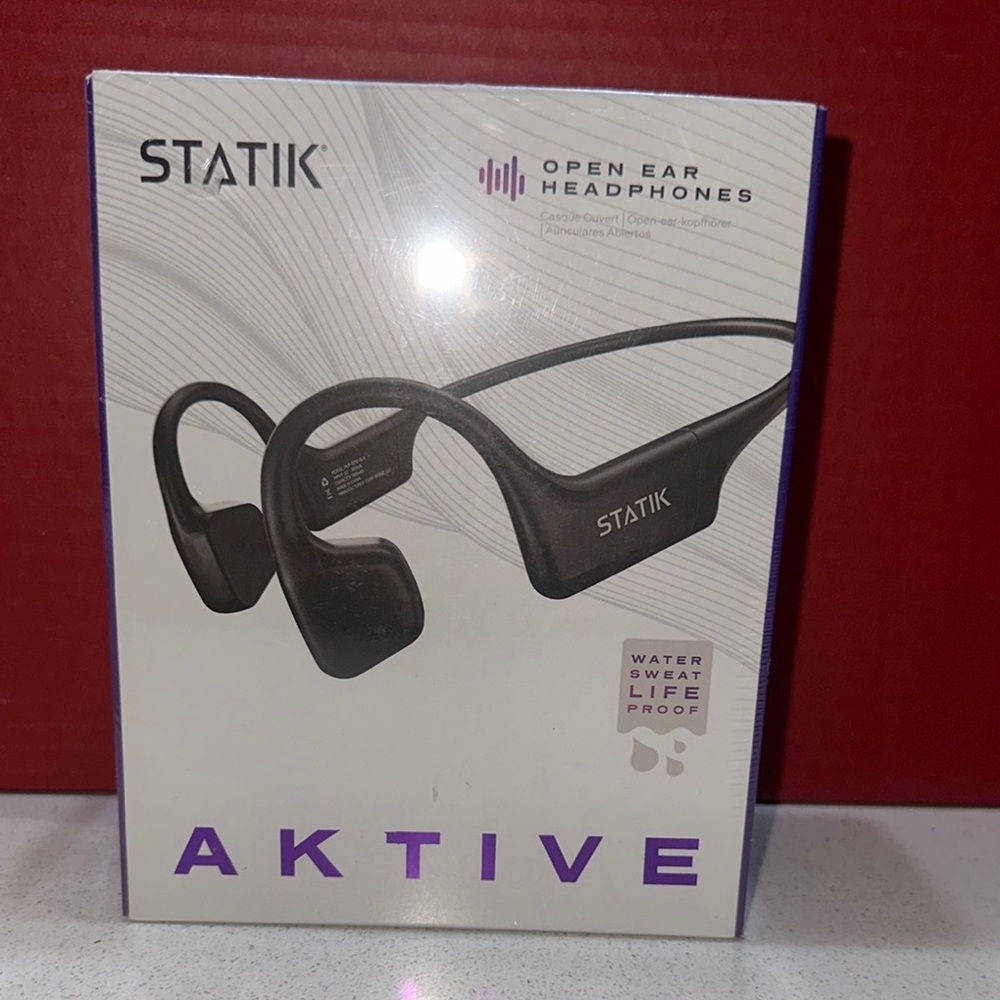 AKTIVE Open Ear Headphones - Black